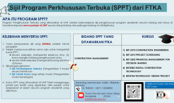 SPPT PROGRAMME PROMOTION